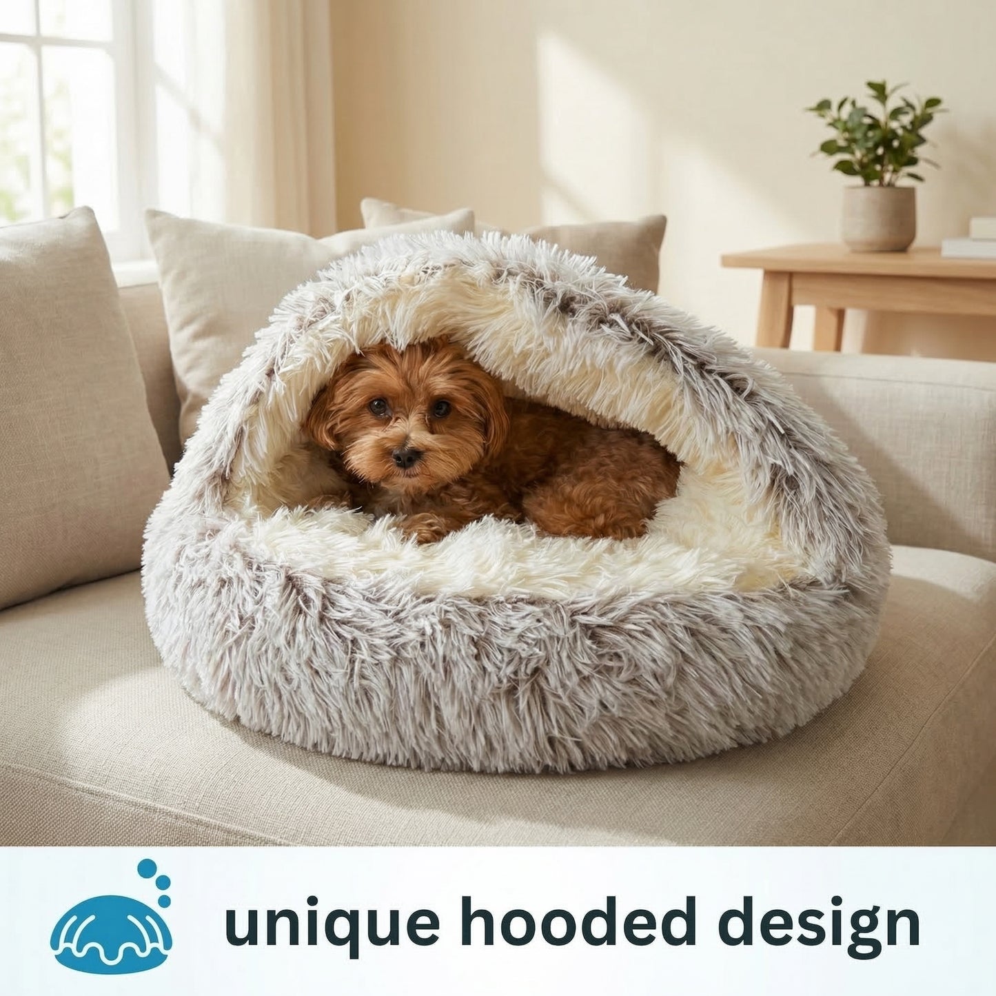 Pettiko Cocoon Pet Bed