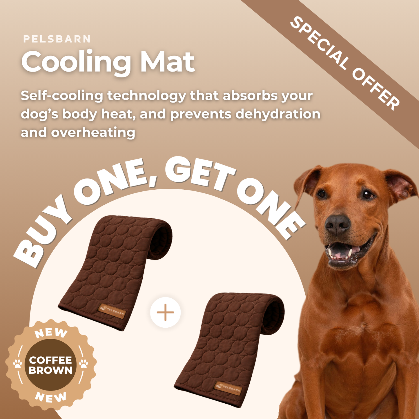 Pettiko ChillMat — Cooling Mat for Dogs