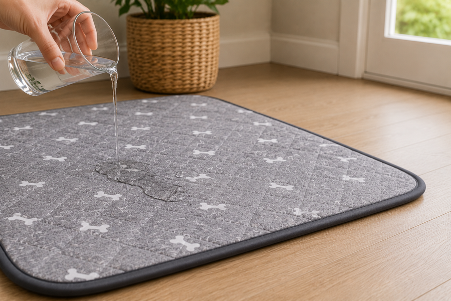 It actually protects your floors from leaks