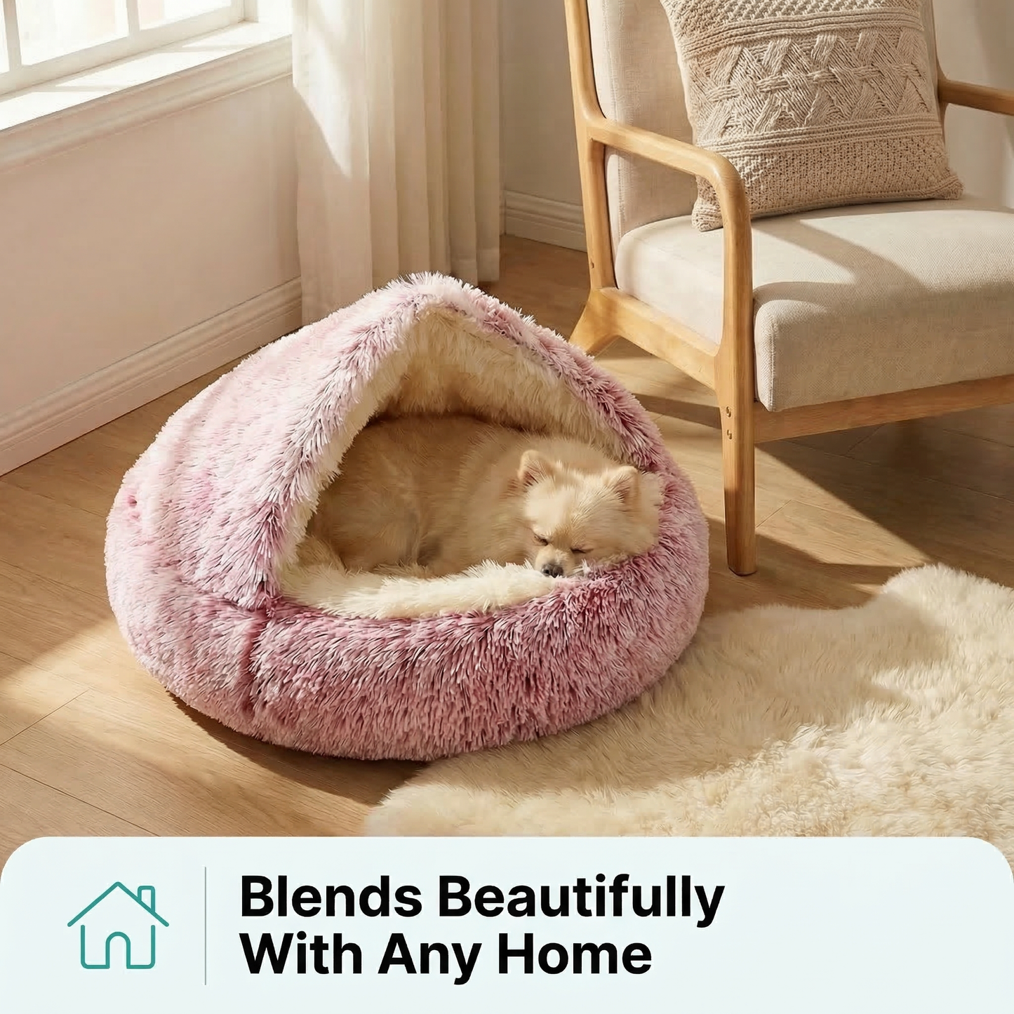 Pettiko Cocoon Pet Bed