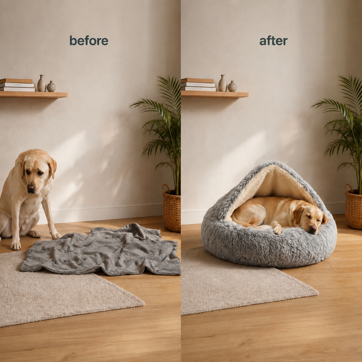 Pettiko Cocoon Pet Bed