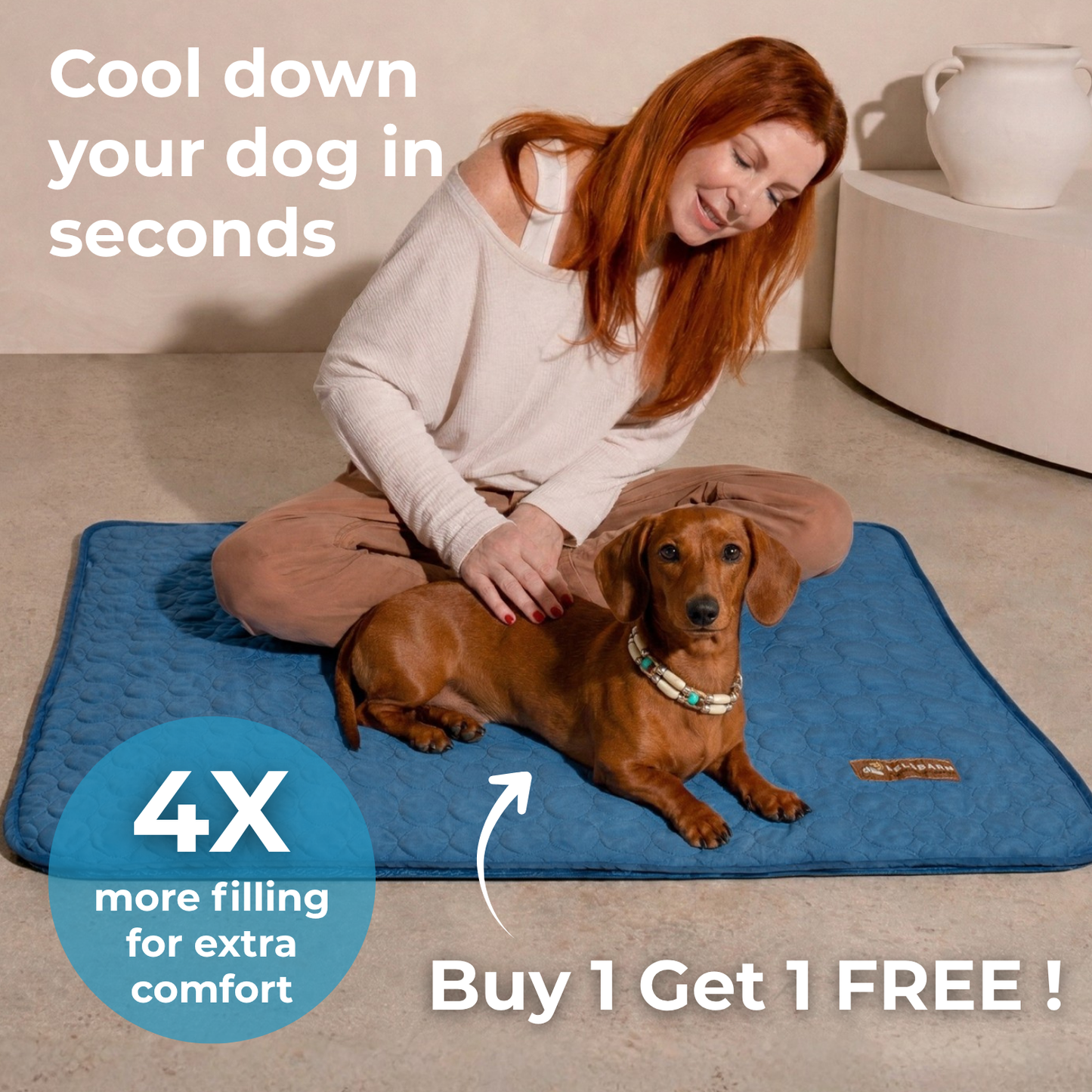 Pettiko ChillMat — Cooling Mat for Dogs