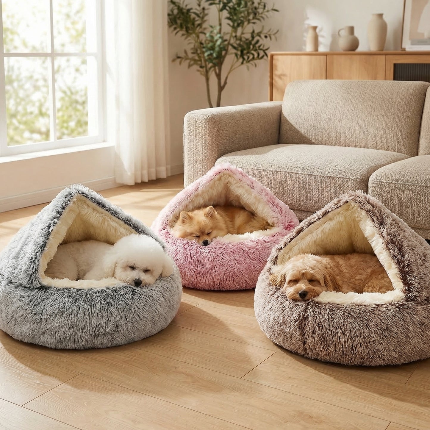 Pettiko Cocoon Pet Bed