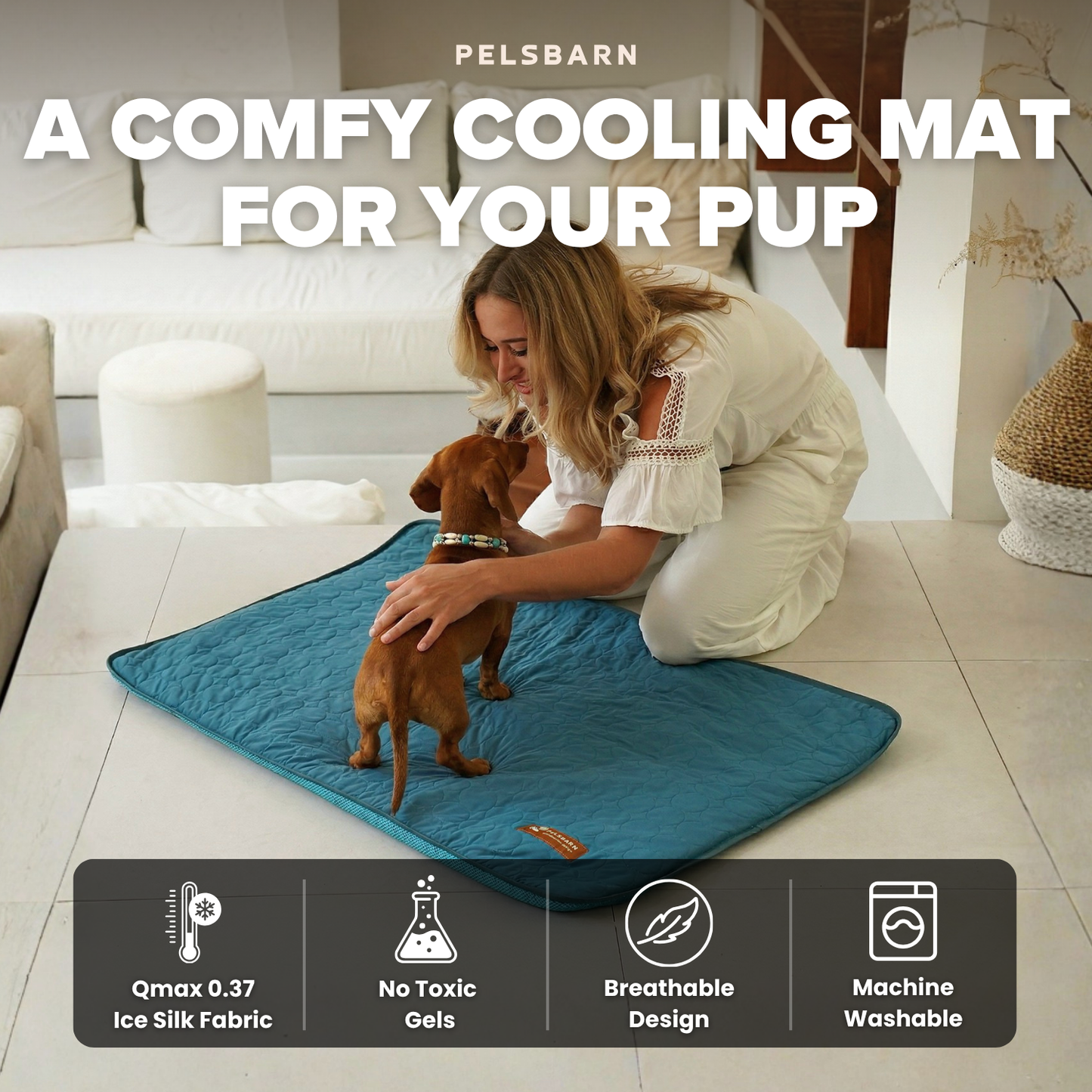 Pettiko ChillMat — Cooling Mat for Dogs