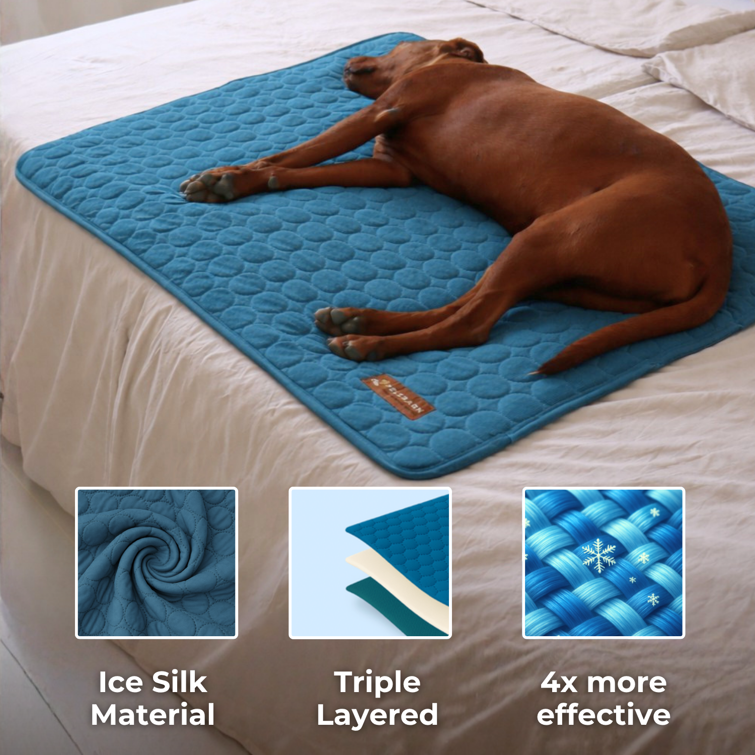 Pettiko ChillMat — Cooling Mat for Dogs