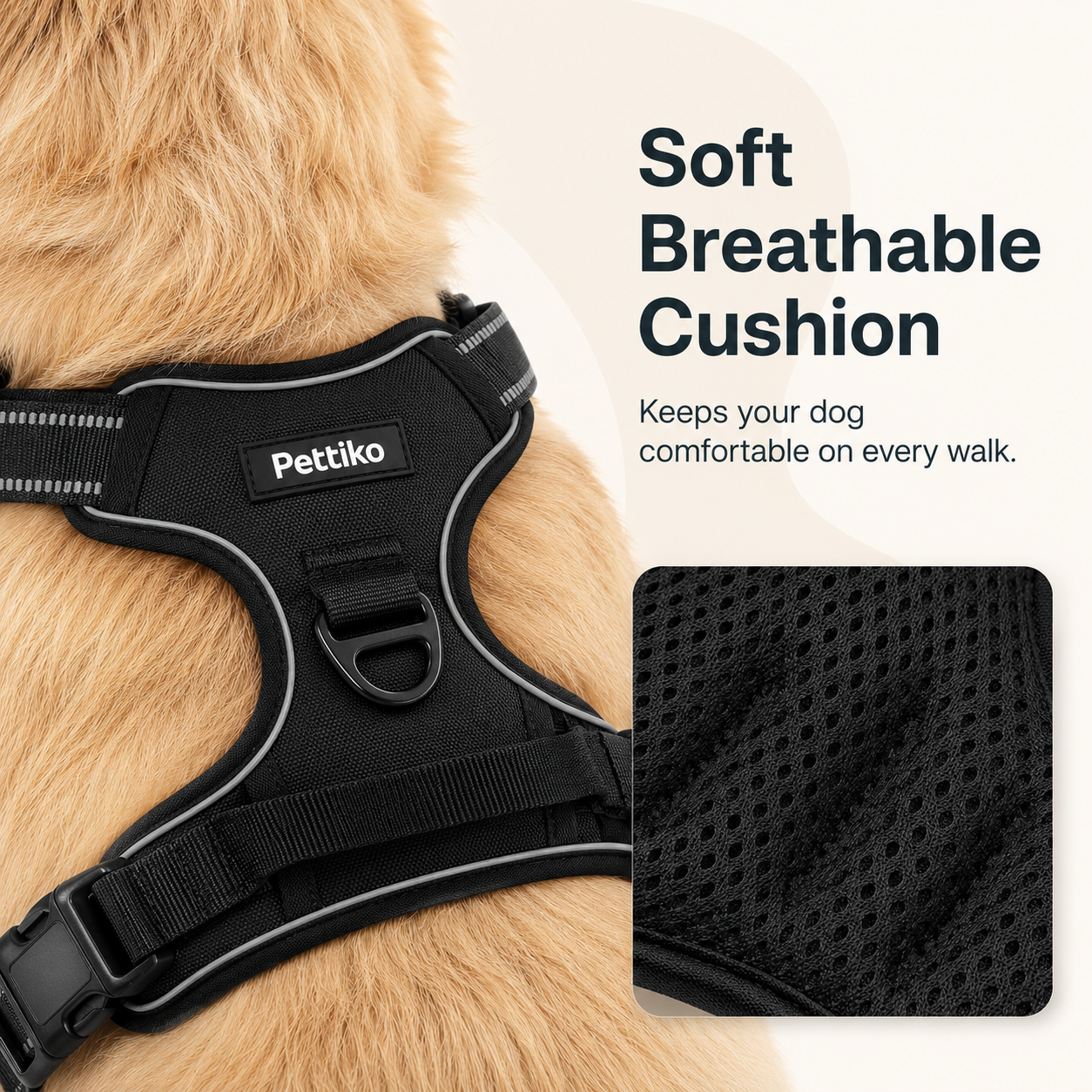 Pettiko No-Pull Dog Harness